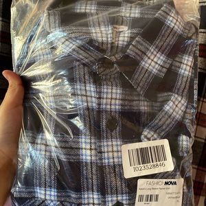 Men’s button down flannel
